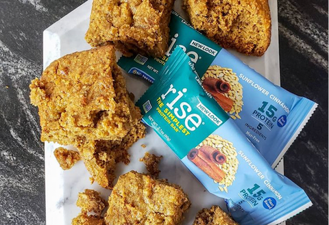 Cinnamon RISE Blondies Recipe