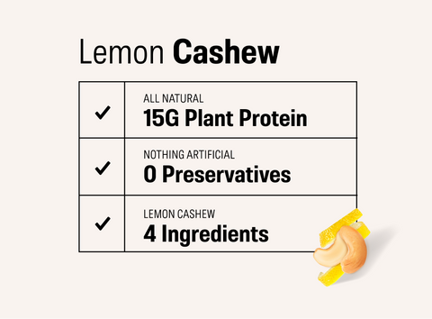 Lemon Cashew Protein Bars (12 pack)