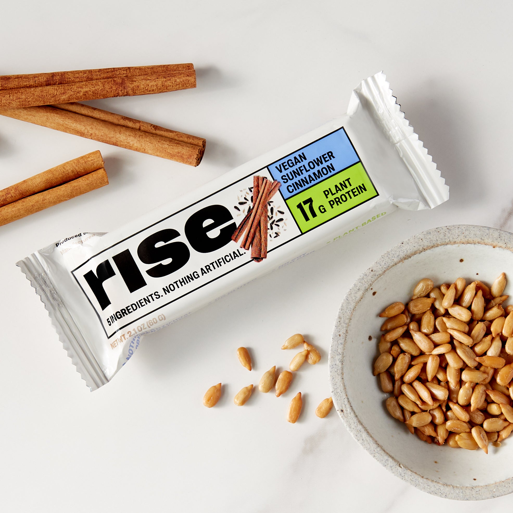 7 Reasons You’ll Crave Rise Sunflower Cinnamon Vegan Protein Bars ...