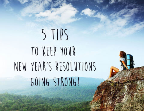 Resolutions You Will Keep! 5 Tips to Stay Resolute to your Goals