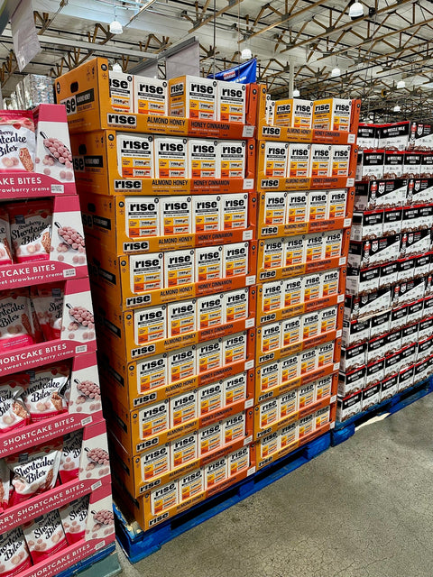 Big News, Texas: Rise Bars Are Now at More Costco Stores!