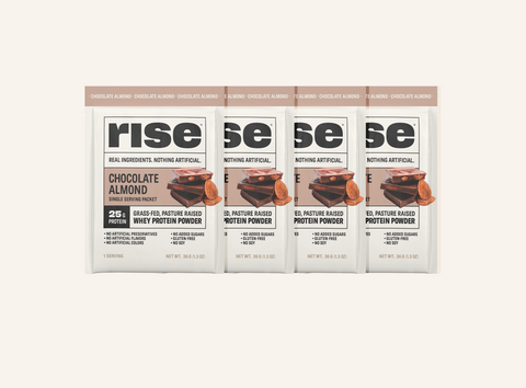 Choc. Almond Protein Powder Single-Serve Sample Pack (4 Pack)