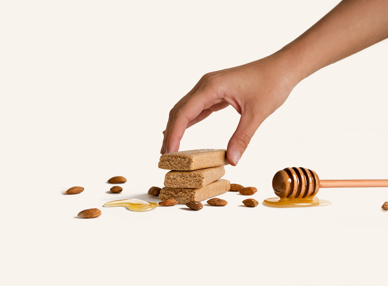 Almond Honey Protein Bars (12 pack) 20g of Protein Per Bar Rise Bar