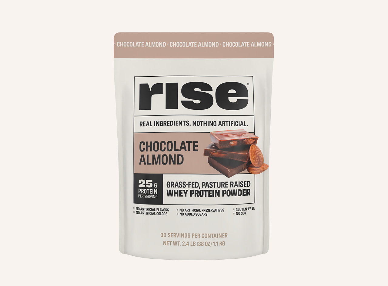 Chocolate Almond Protein Powder (30 Servings) – Rise Bar