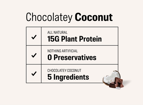 Chocolatey Coconut Protein Bars (12 pack)