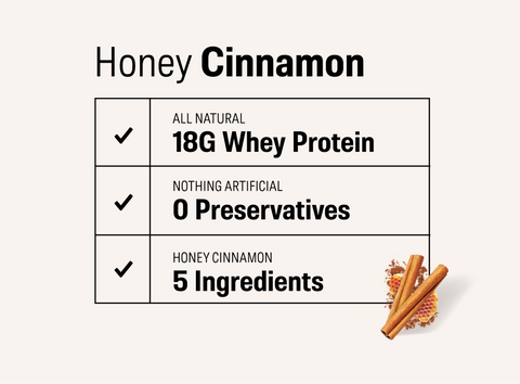 Honey Cinnamon (Snickerdoodle) Protein Bars (12 pack)
